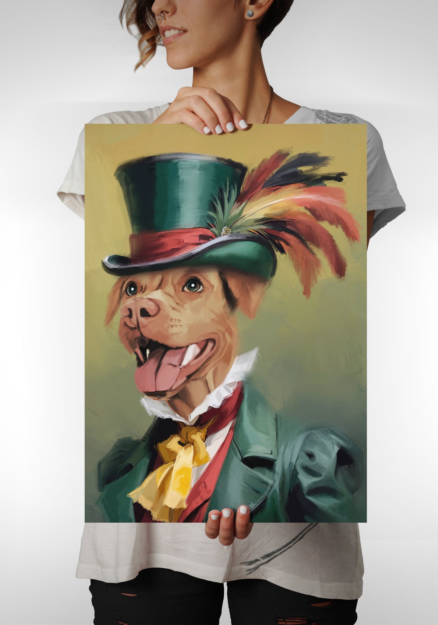 Green Hat Casual Baroness
