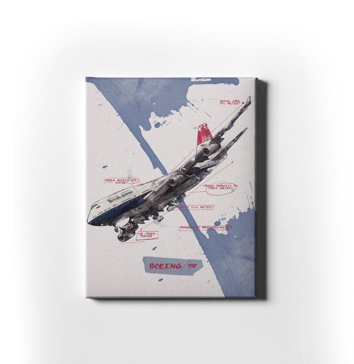 747 Jumbo Jet - Sharpstrokez
