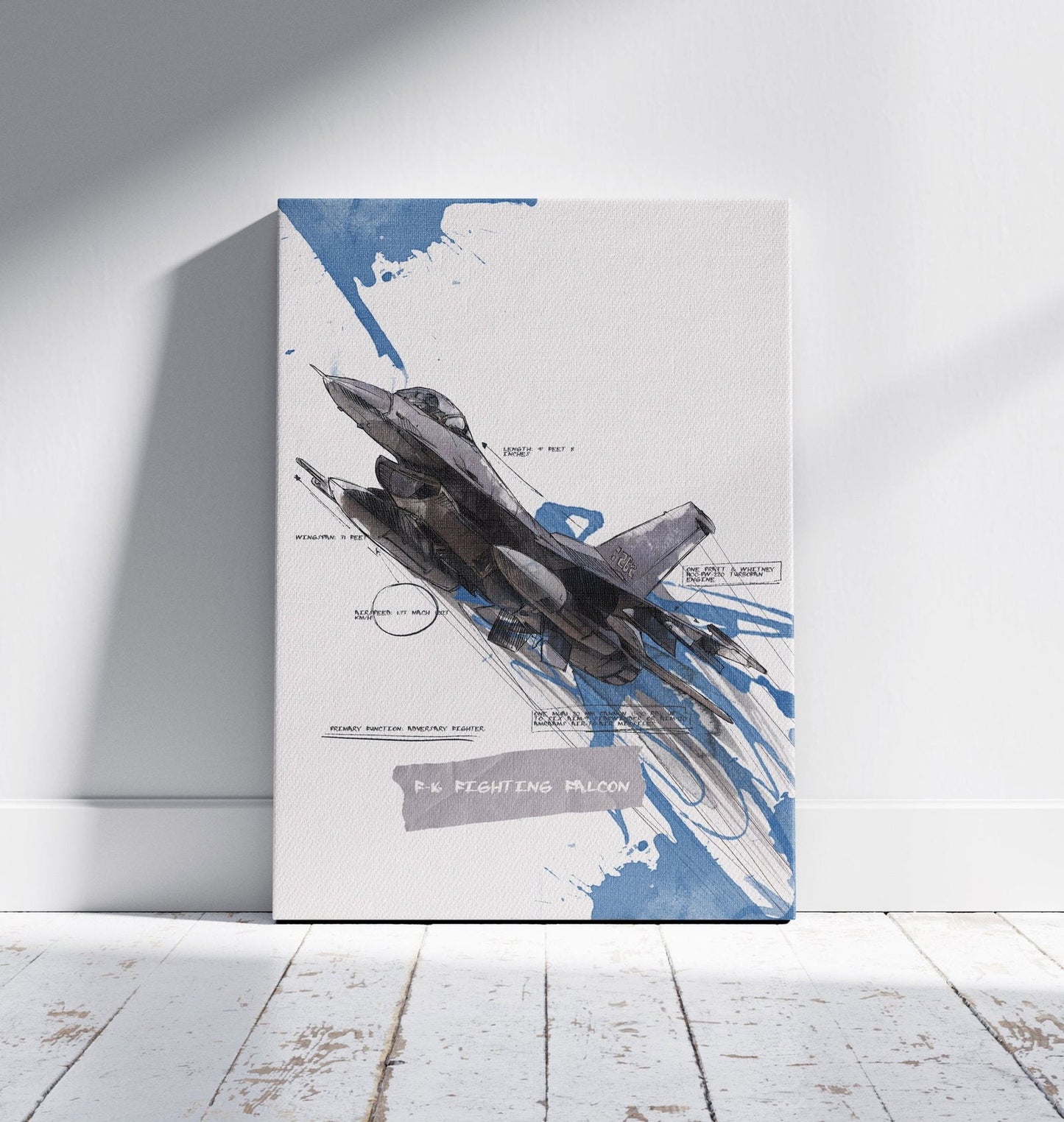 F16 Fighting Falcon - Sharpstrokez