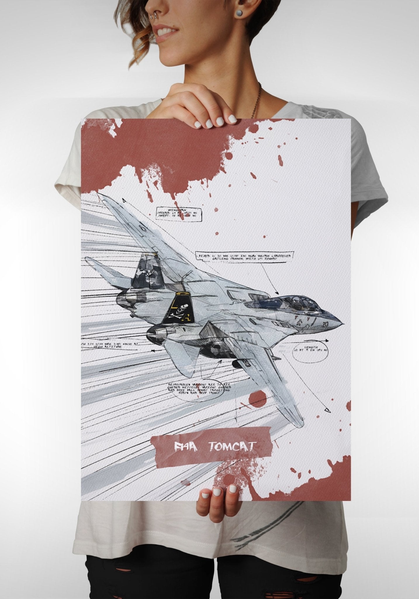 Grumman F14A Tomcat - Sharpstrokez