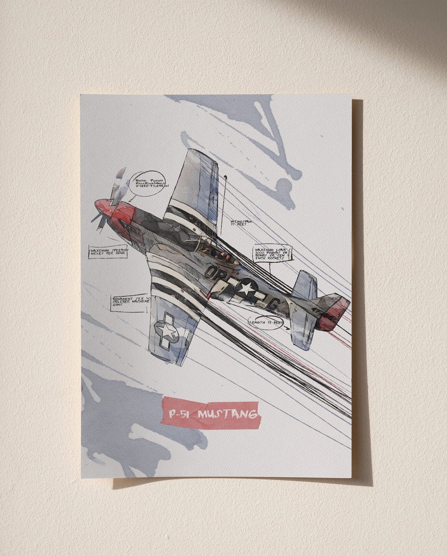North American P-51 Mustang - Sharpstrokez