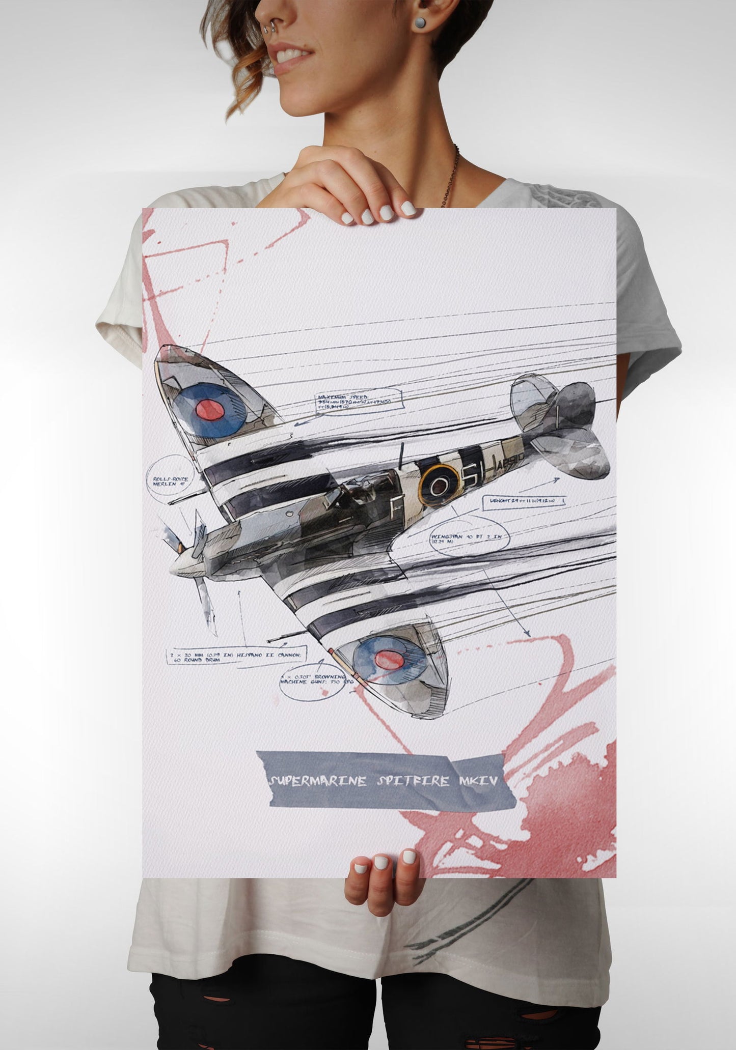 Supermarine Spitfire - Sharpstrokez