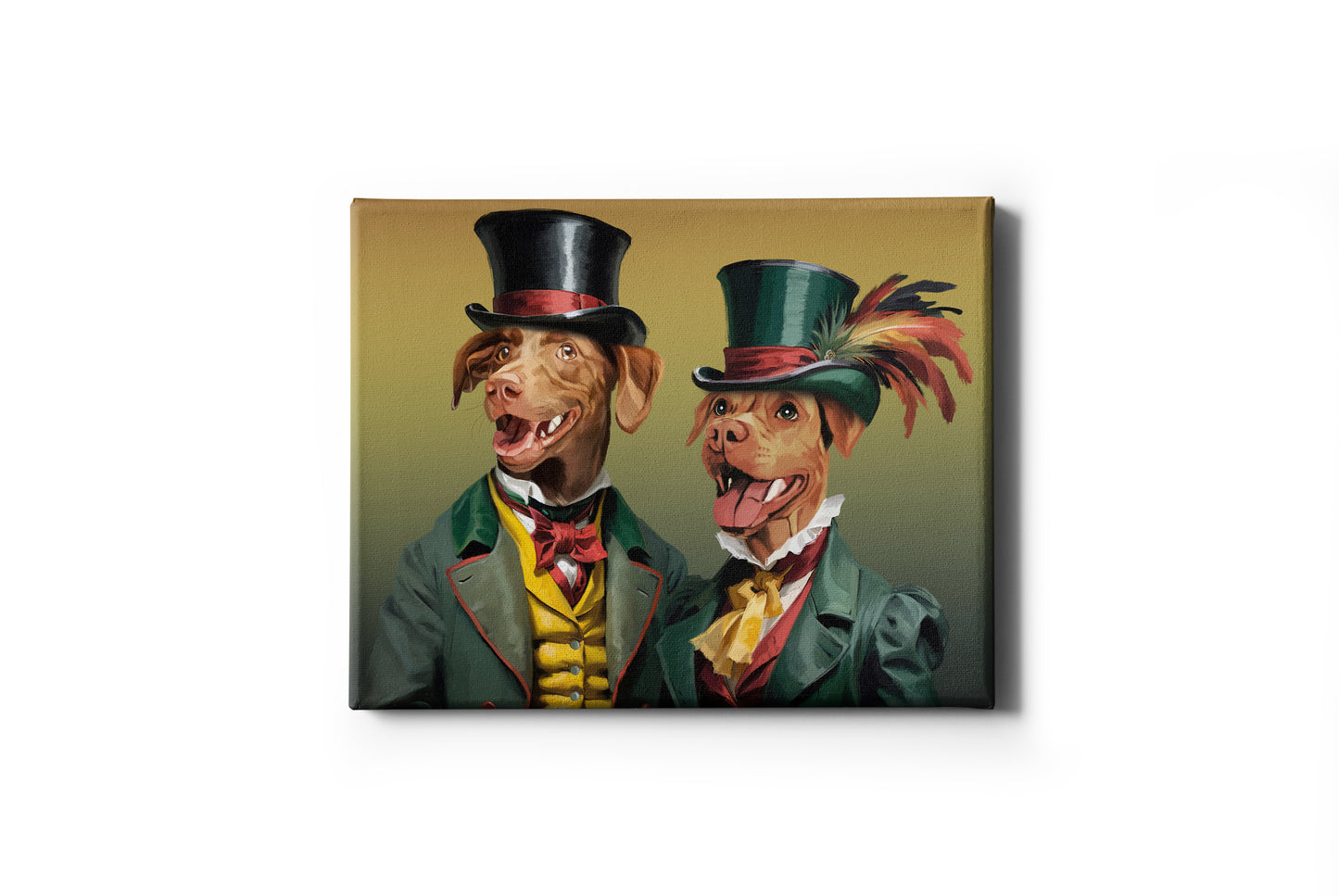 Green Casual Noble Couple