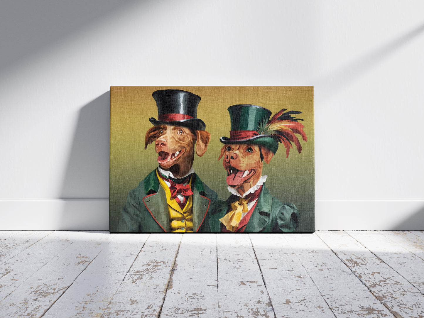Green Casual Noble Couple