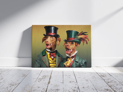 Green Casual Noble Couple