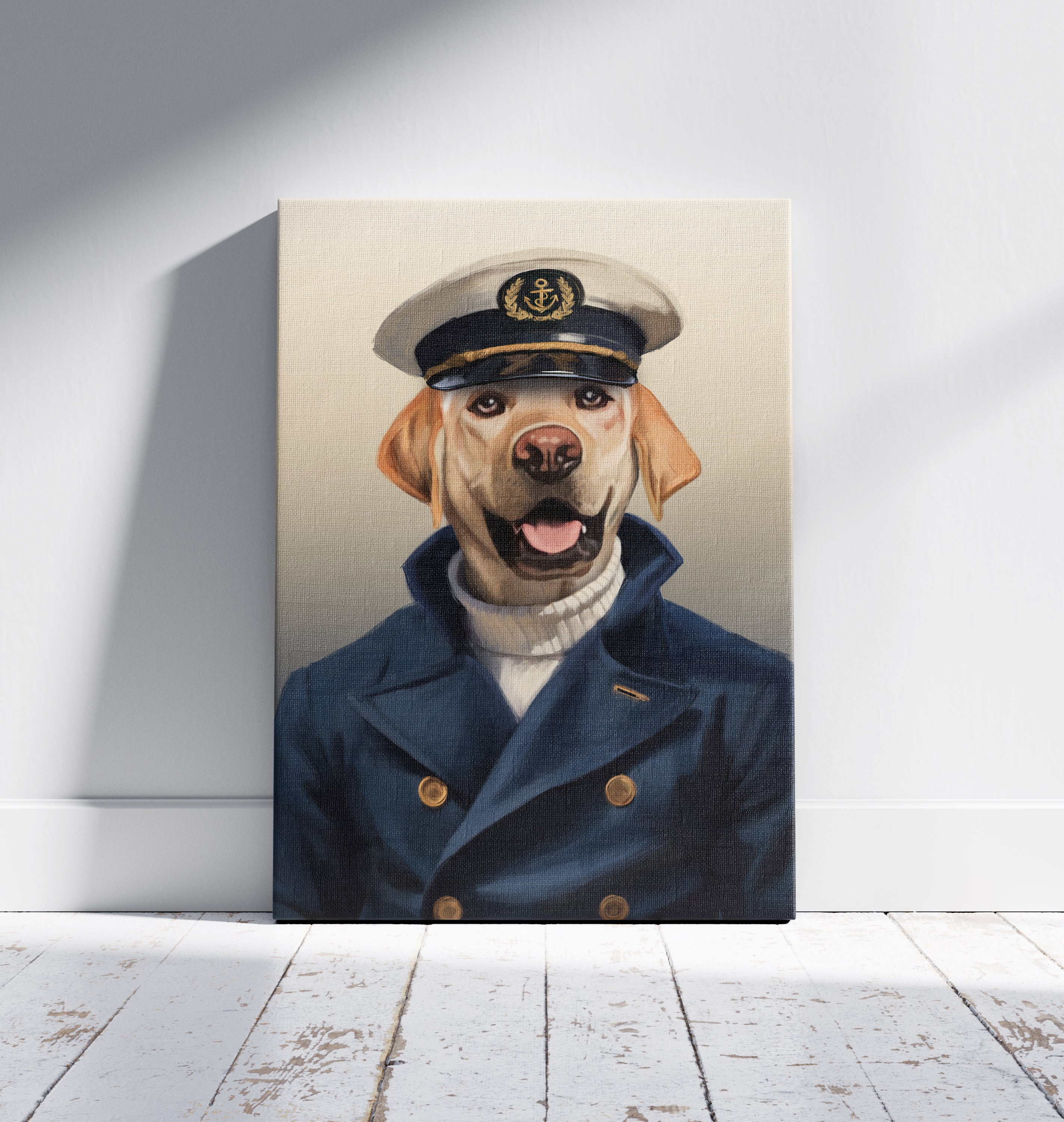 DIGITAL Sea Captain Custom Portrait