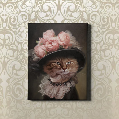 DIGITAL Rococo Lady Custom Portrait