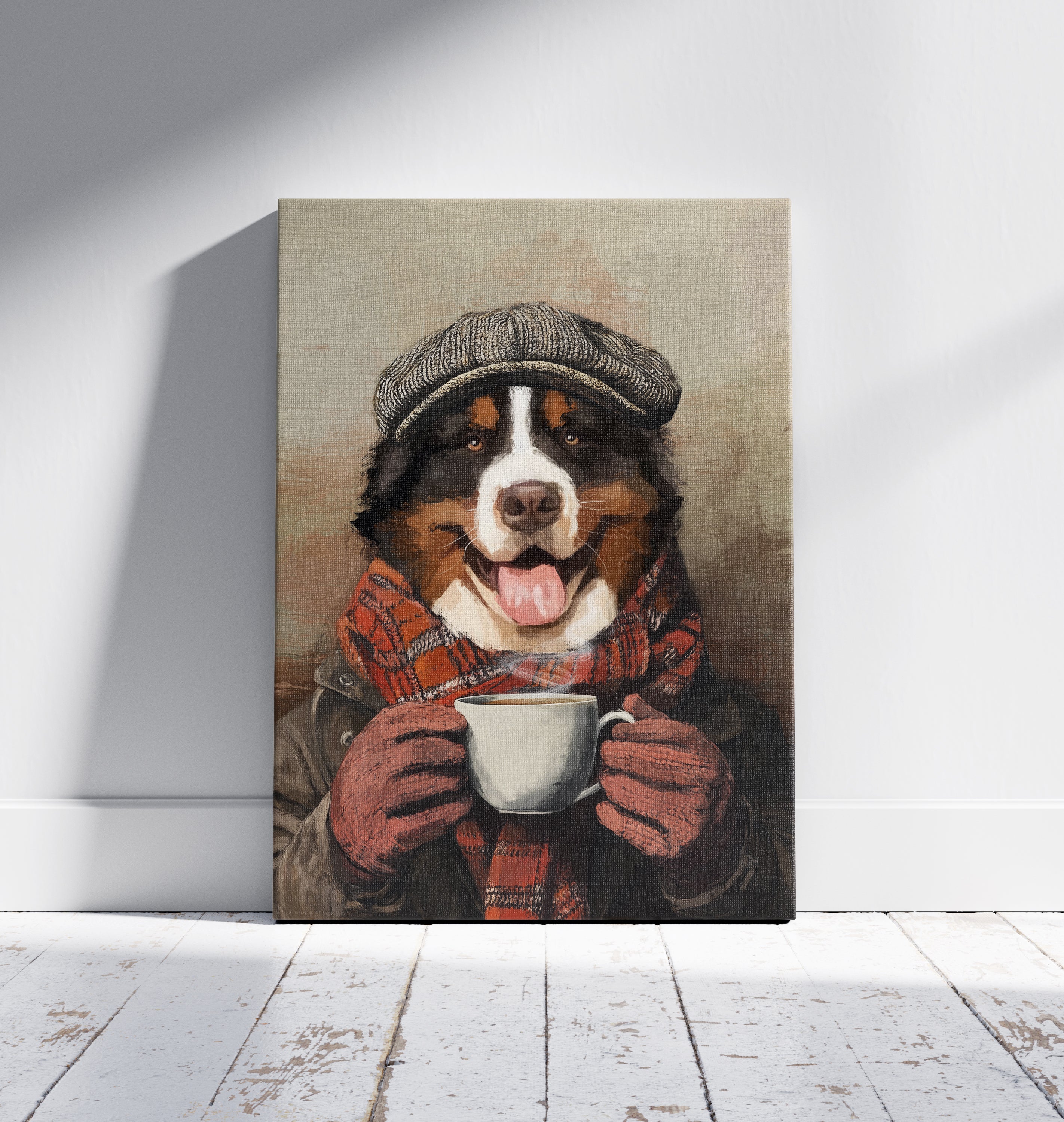 Dog With a Cuppa