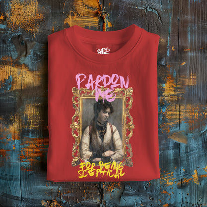 Pardon Me For Being Sceptical Woman T-Shirt