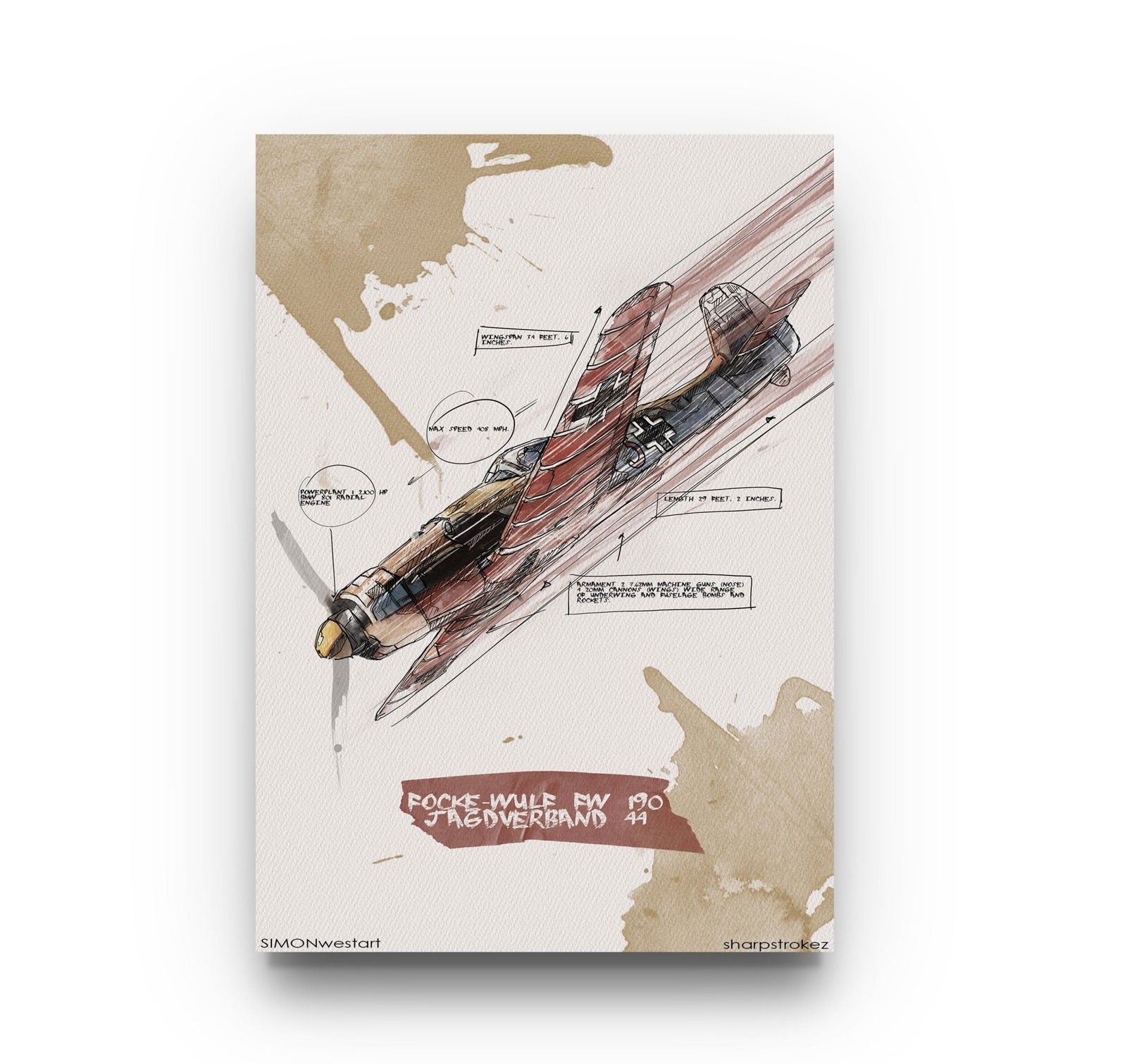 Focke-Wulf Fw 190 - Sharpstrokez