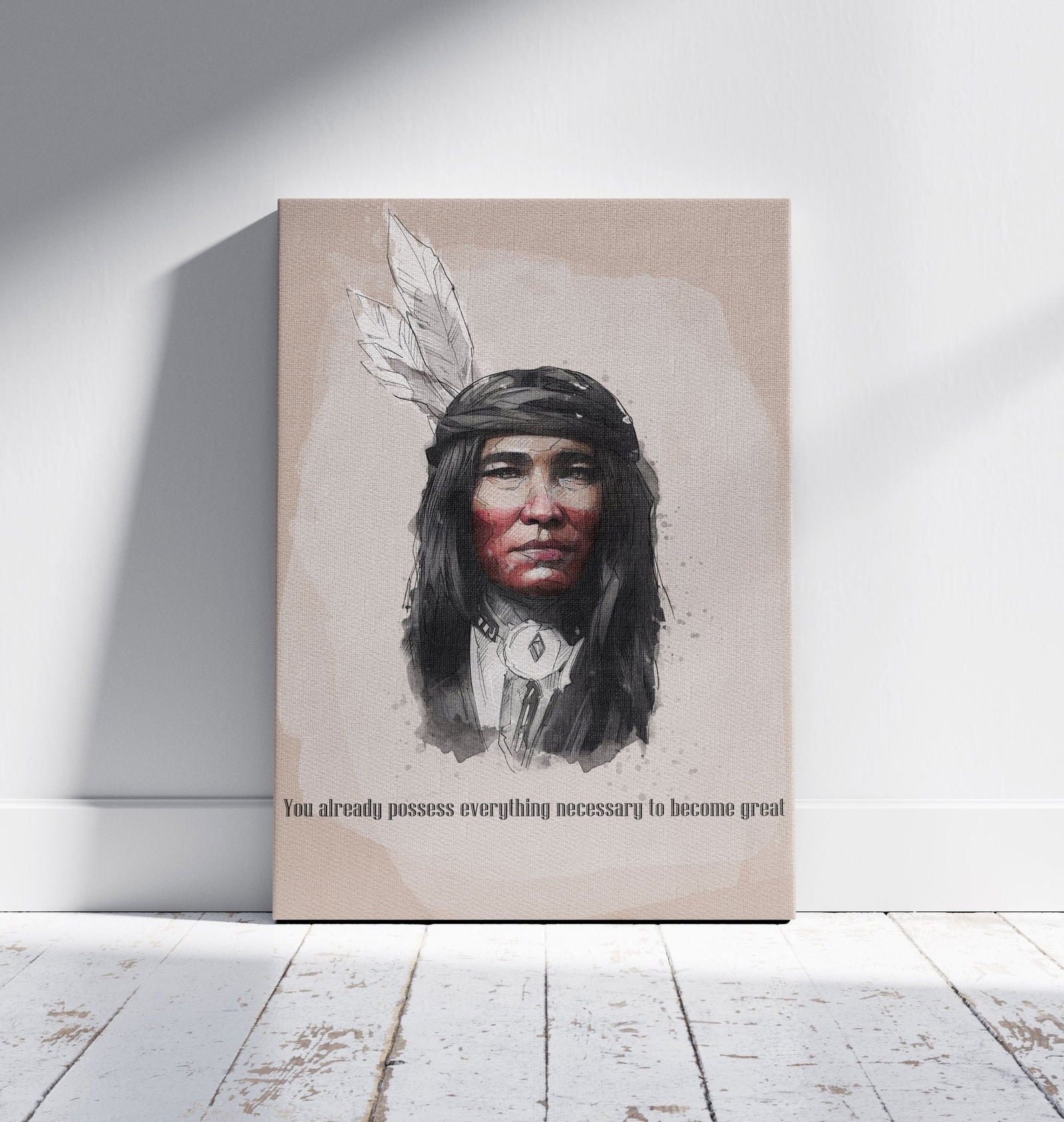 Motivational Quote Cochise - Sharpstrokez