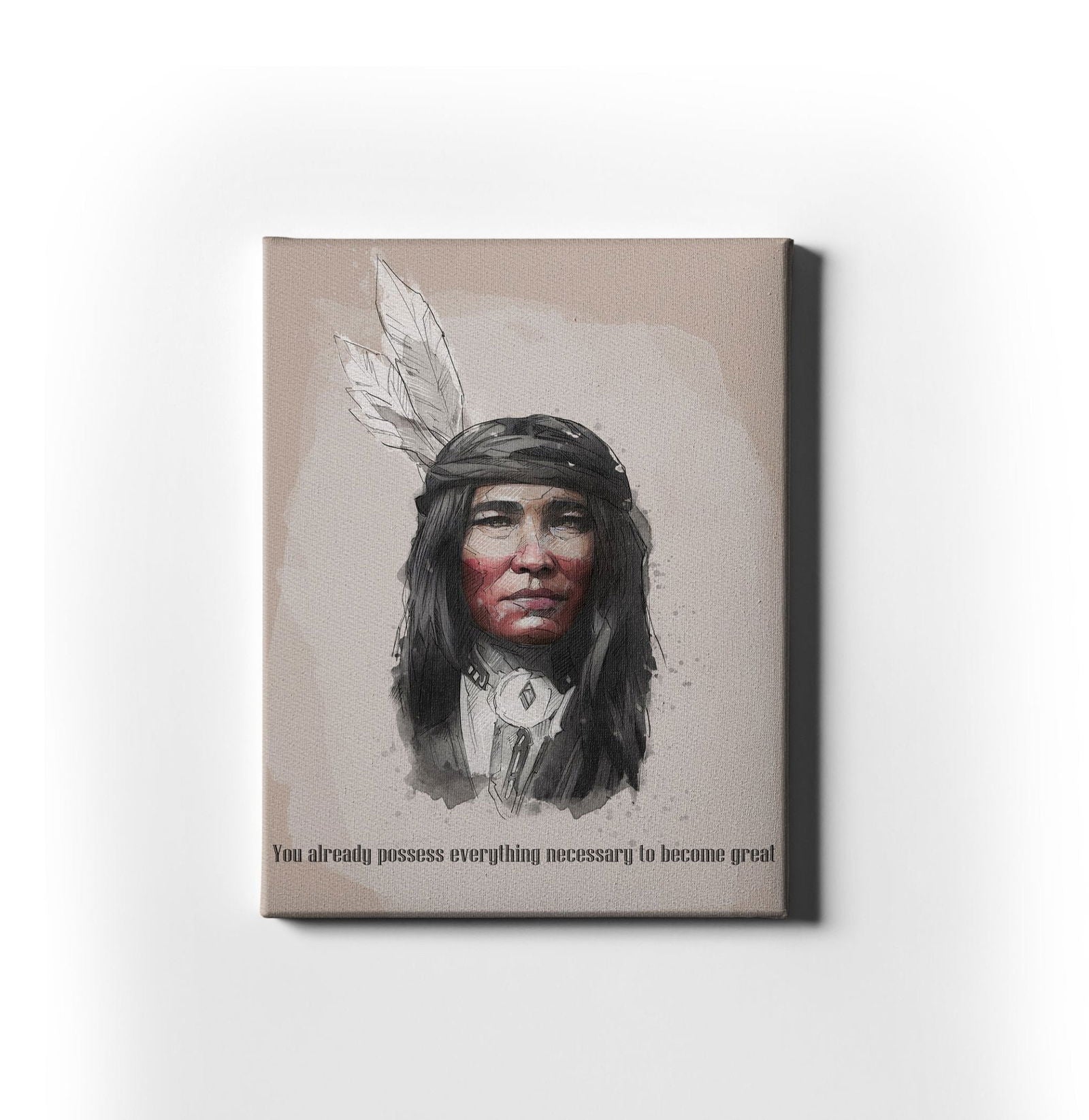Motivational Quote Cochise - Sharpstrokez