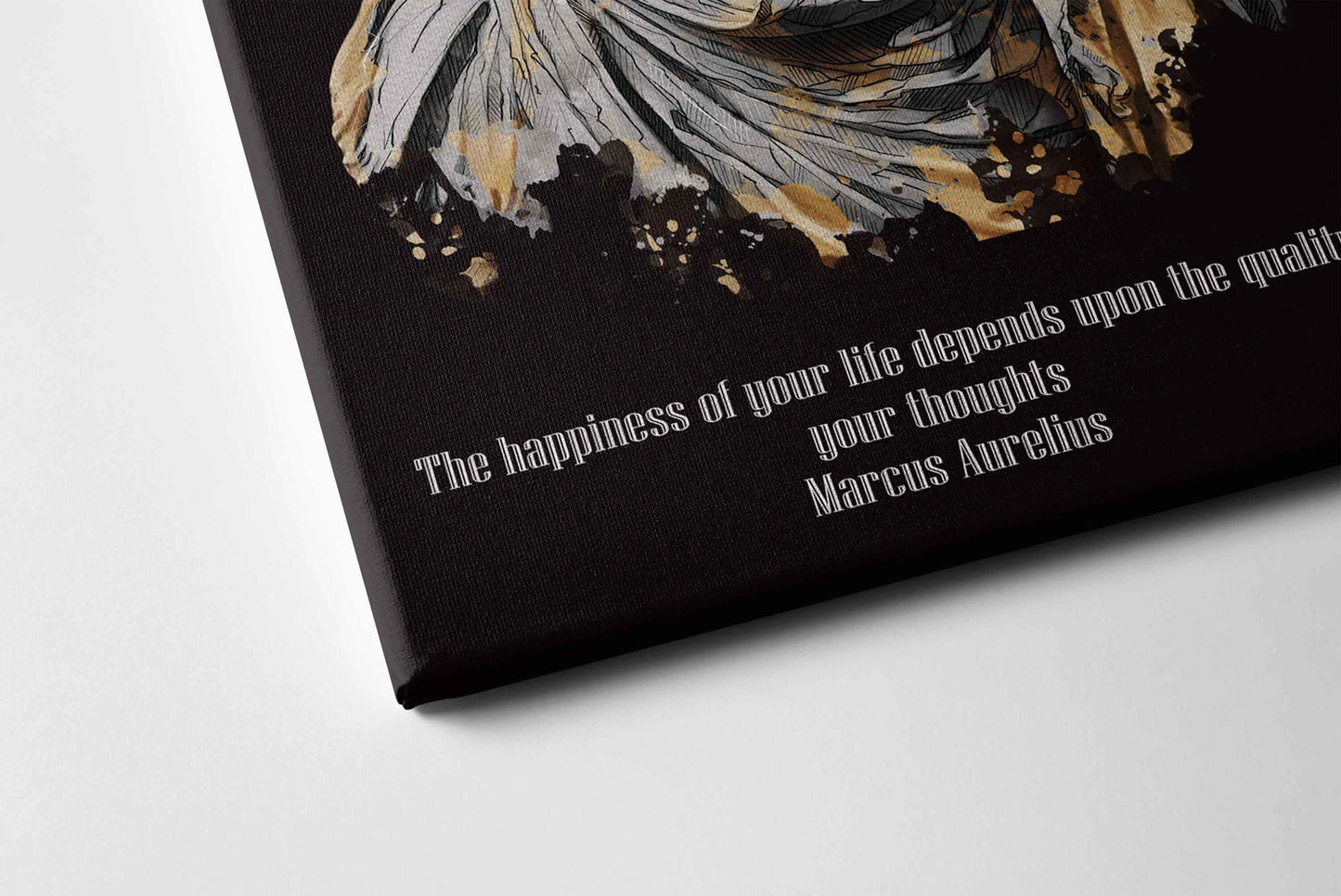 Motivational Quote Marcus Aurelius - Sharpstrokez