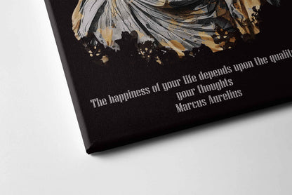 Motivational Quote Marcus Aurelius - Sharpstrokez