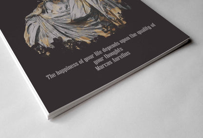 Motivational Quote Marcus Aurelius - Sharpstrokez