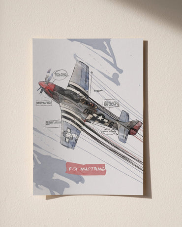 North American P-51 Mustang - Sharpstrokez