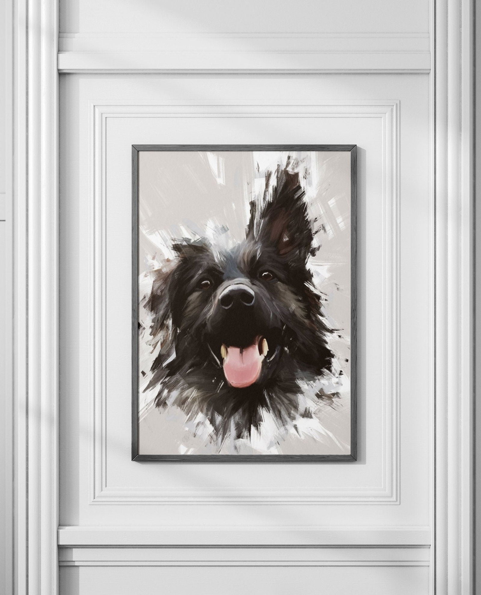 Personalised  Acrylic Pet Portrait (Head) - Sharpstrokez