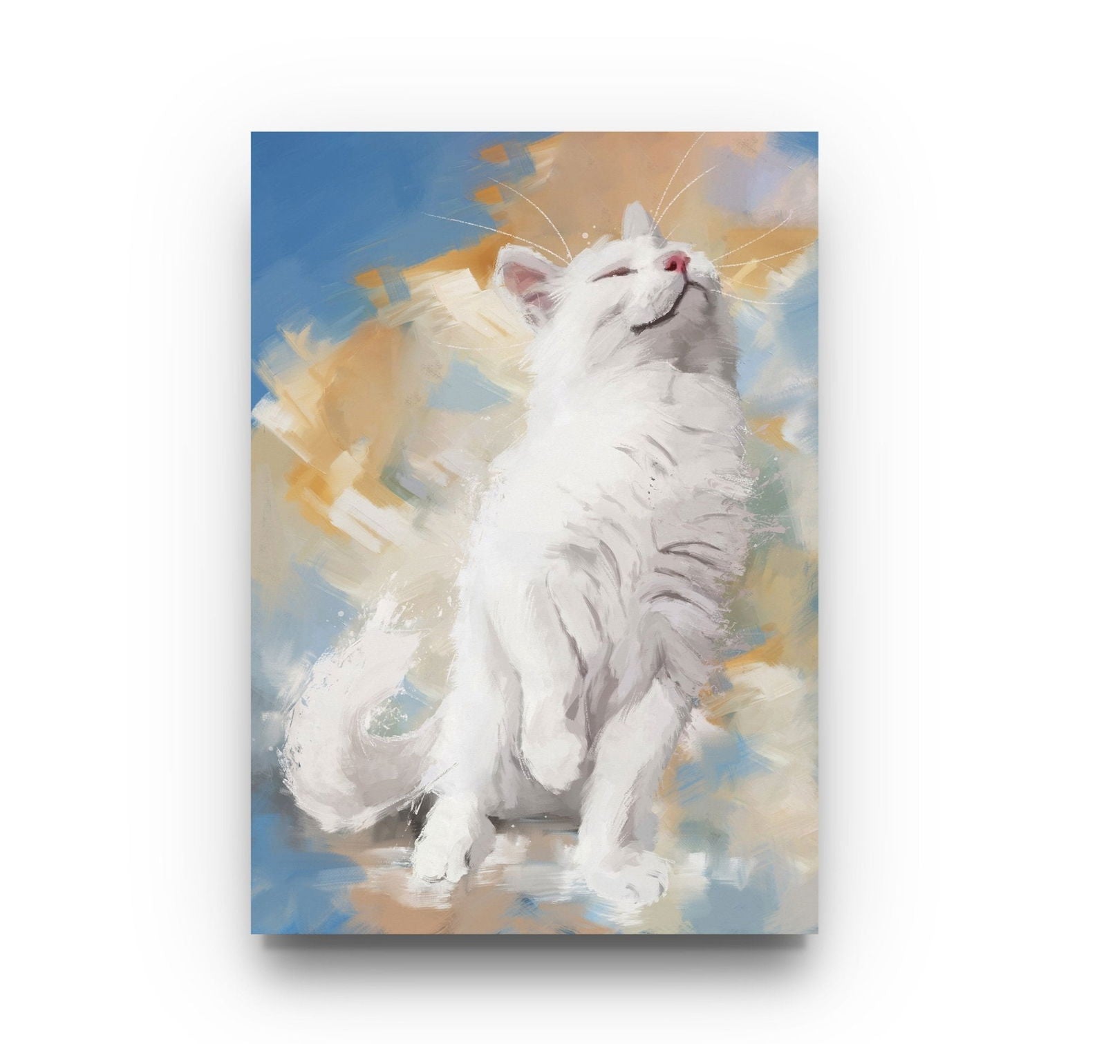 Personalised Gouache Pet Portrait - Whole Body - Sharpstrokez