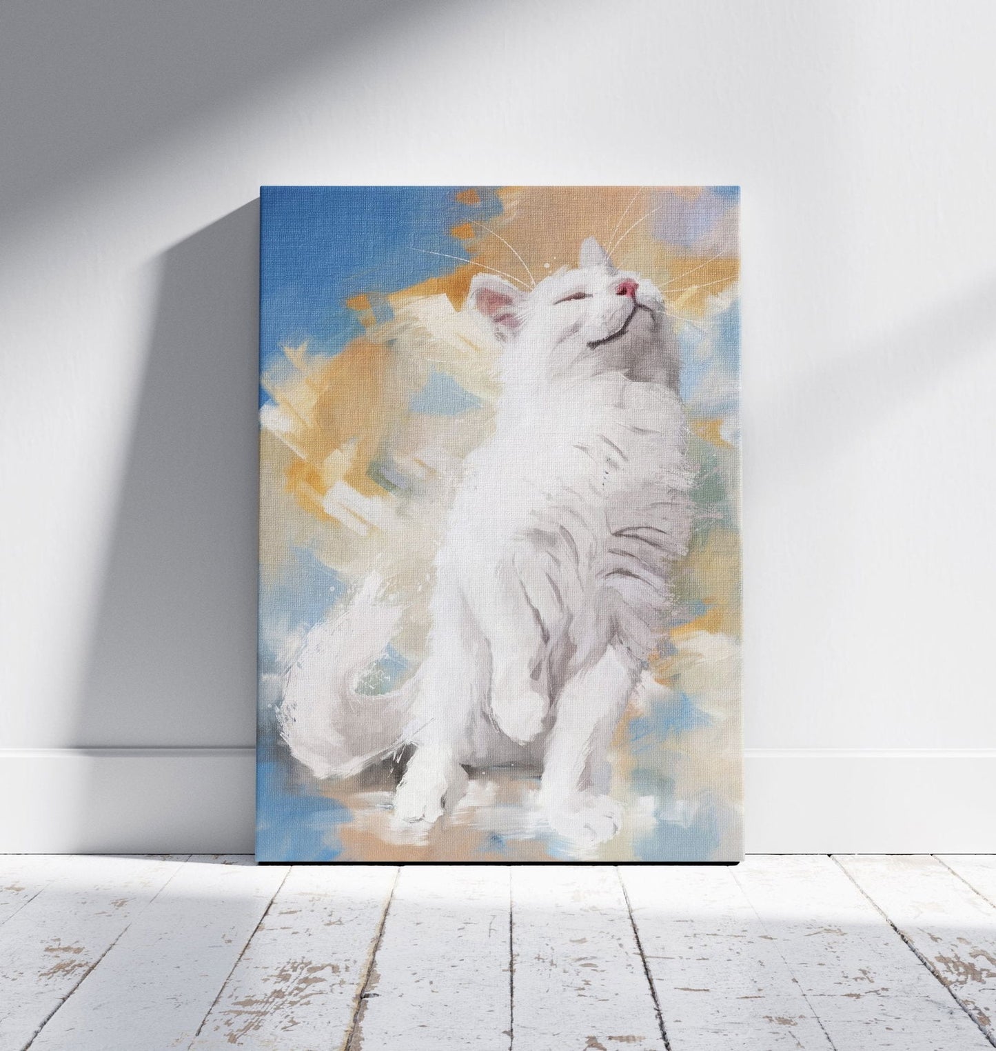 Personalised Gouache Pet Portrait - Whole Body - Sharpstrokez