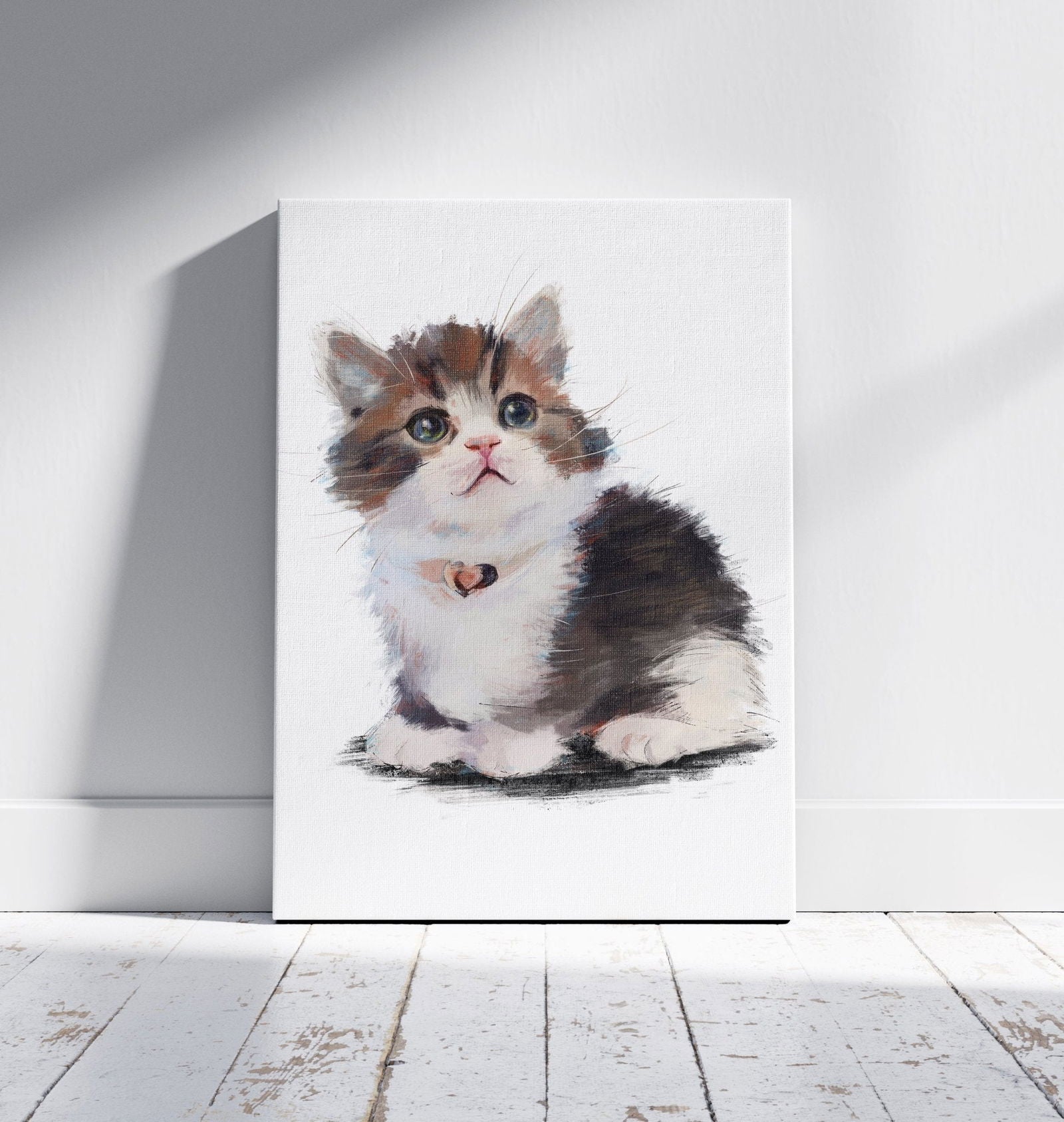 Personalised Gouache Pet Portrait - Whole Body - Sharpstrokez