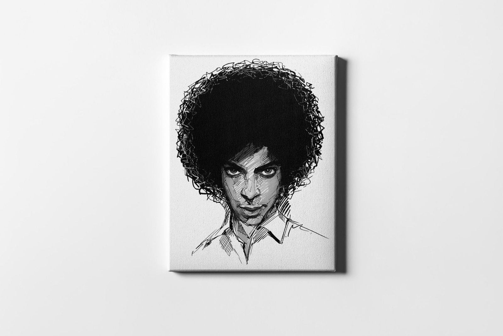 Personalised Monochromatic Male Portrait - Sharpstrokez