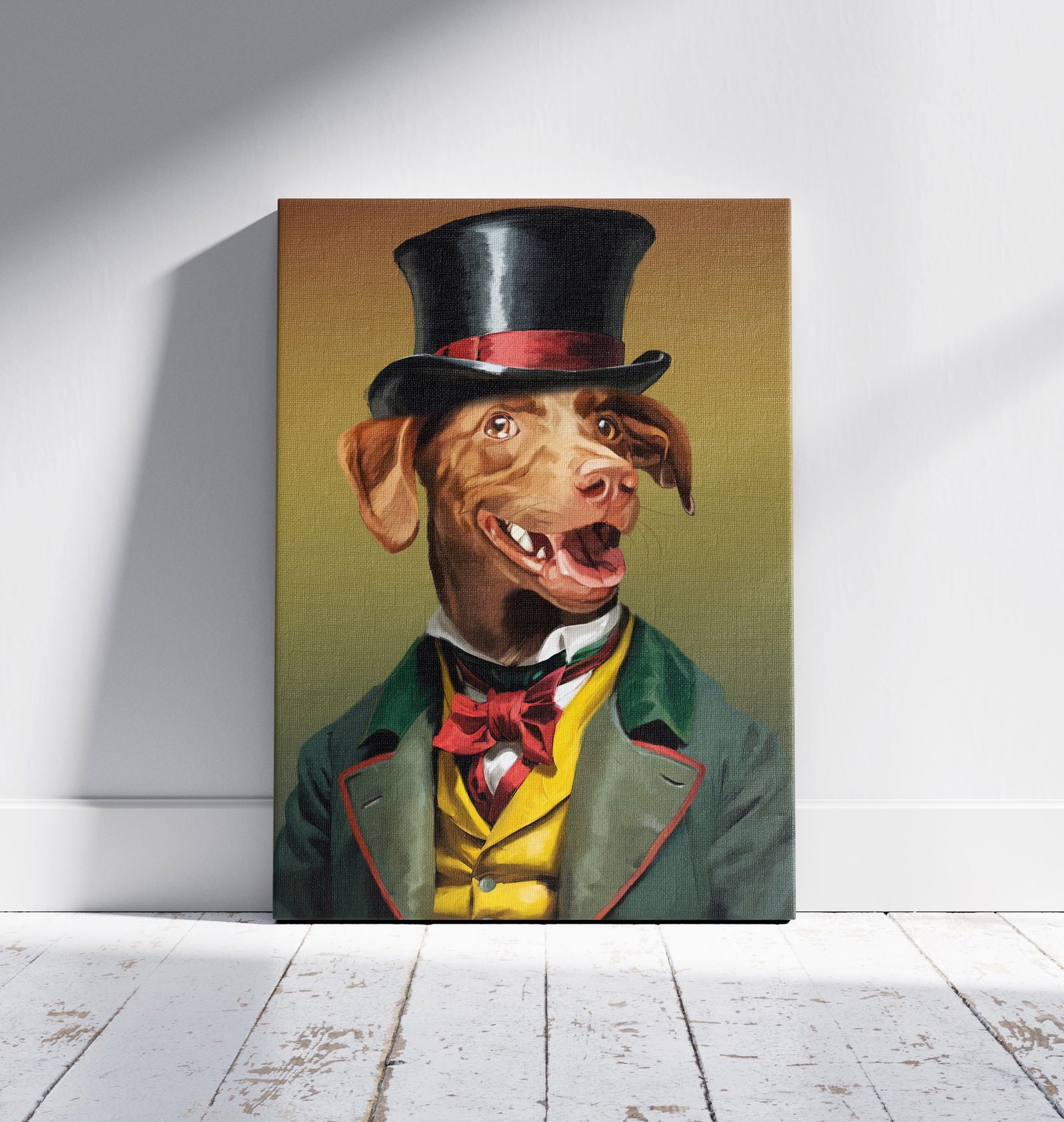 Personalised Renaissance Male Pet Portrait - Sharpstrokez