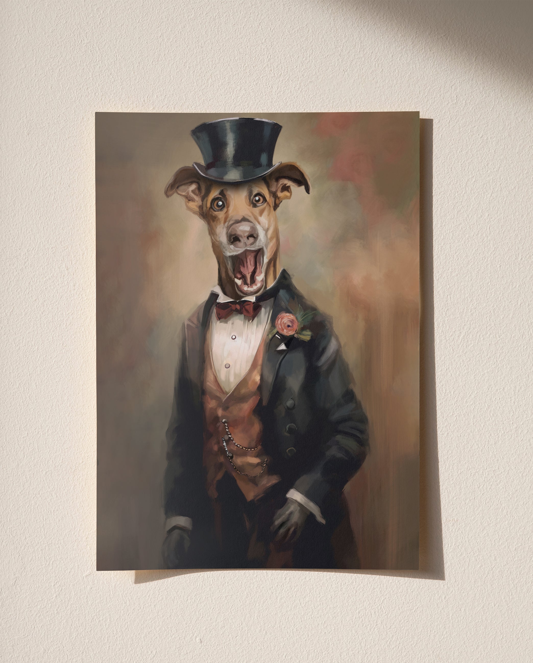 DIGITAL Tuxedo Gentleman Custom Portrait