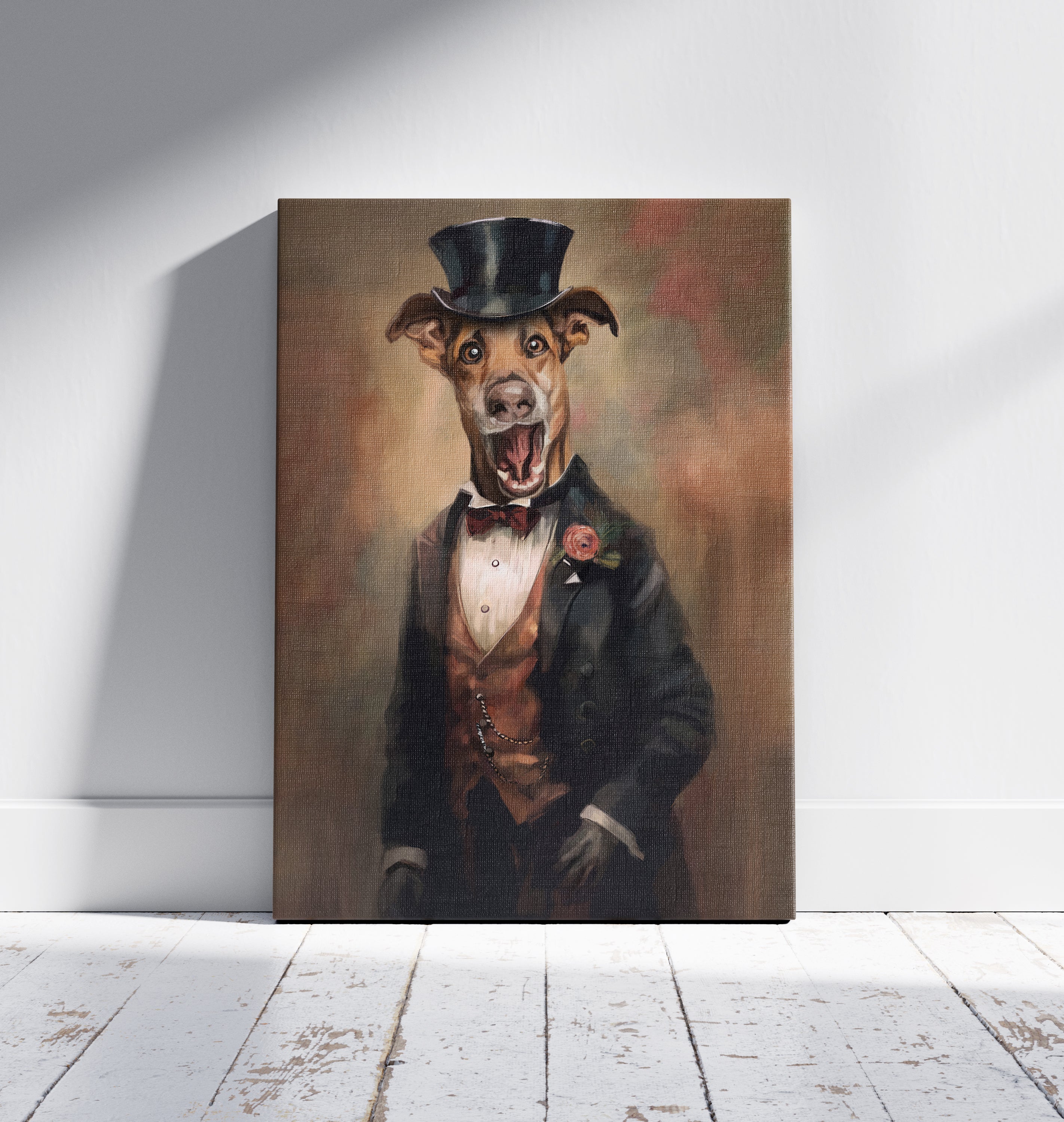 DIGITAL Tuxedo Gentleman Custom Portrait